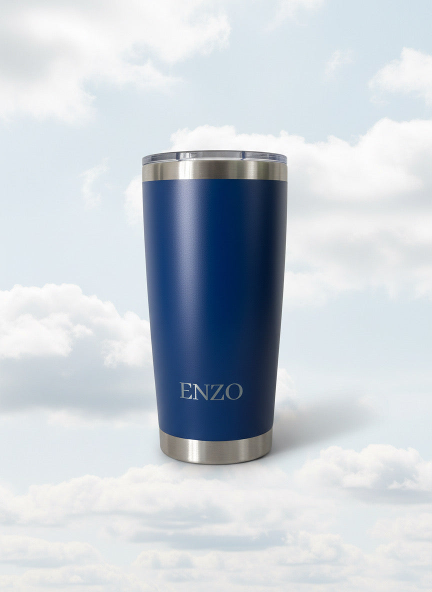 Royal Blue Coffee Tumbler