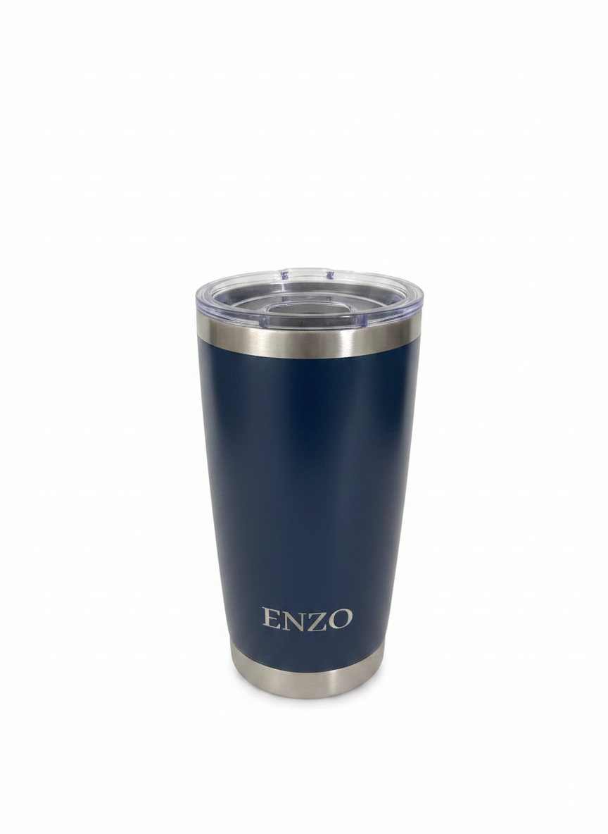 Navy Blue Coffee Tumbler