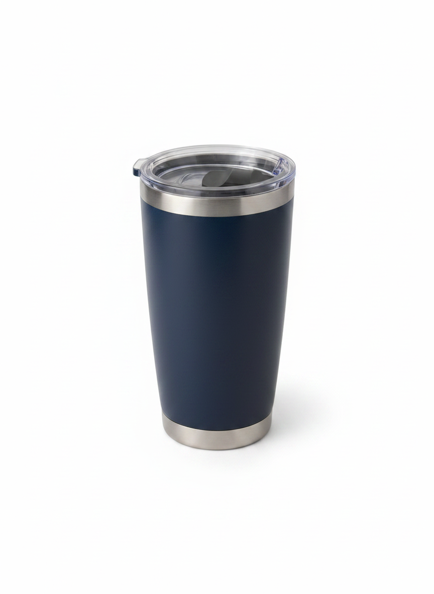 Navy Blue Coffee Tumbler