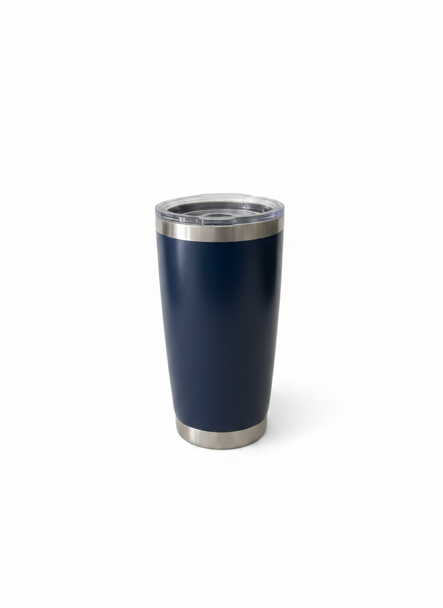 Navy Blue Coffee Tumbler